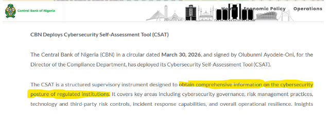 Proof of cybersecurity threats in Nigeria